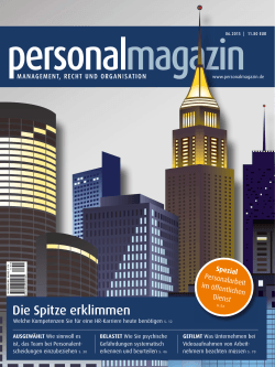 Die Spitze erklimmen