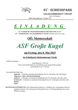 ASF Große Kugel - JSV-OOE