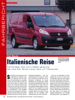 Fiat Scudo - Mot-Bau