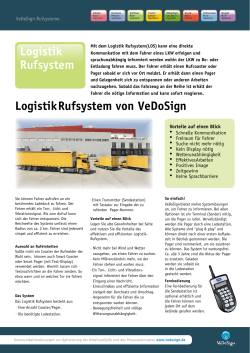 Logistik Rufsystem - Rufsysteme Webshop