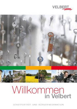 Imagebrosch&uuml;re der Stadt Velbert