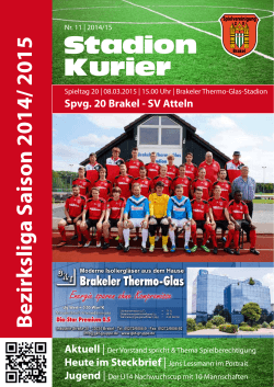 Stadion Kurier - Spvg. 20 Brakel