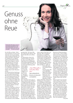 22 „Gute Weine gibt es auch ohne Hista- min“