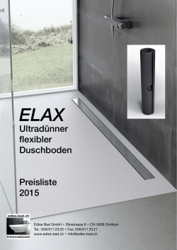 ELAX - Edles Bad