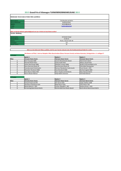 Die Turnierergebnisse 2015 als PDF