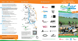 Die Sponsoren Dank / Info / Parken Die Strecke