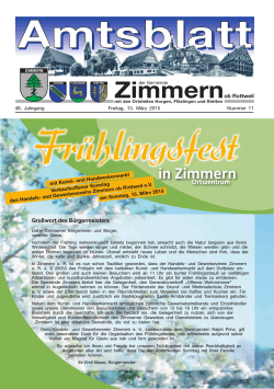 Amtsblatt KW 11 - Zimmern ob Rottweil