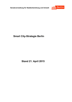 Smart City Strategie