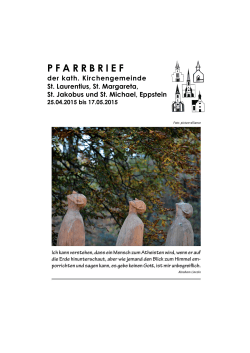 PFARRBRIEF - katholisches eppstein