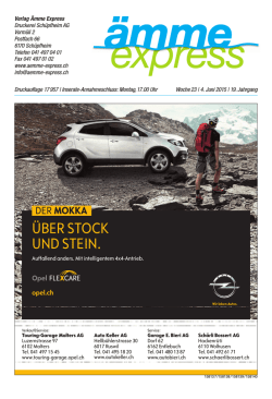 Jetzt lesen - &Auml;mme Express