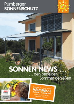 Hausmesse - Pumberger