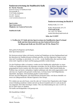 Drs. Inge + Martin Theisohn - SBSV 8 Köln-Kalk