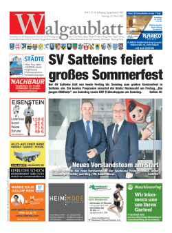 Kirchliche Nachrichten