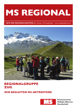 ms regional - Schweizerische Multiple Sklerose Gesellschaft