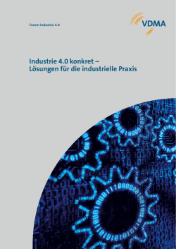 Industrie 4.0 konkret - VDMA