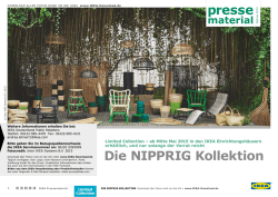 Die NIPPRIG Kollektion - ikea