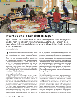 Internationale Schulen in Japan