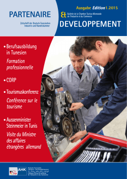 Magazin - AHK Tunesien