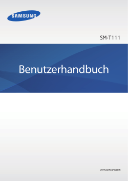 Benutzerhandbuch Samsung Galaxy Tab 3 (7.0