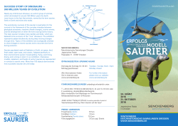 Plakat – Ausstellung Saurier