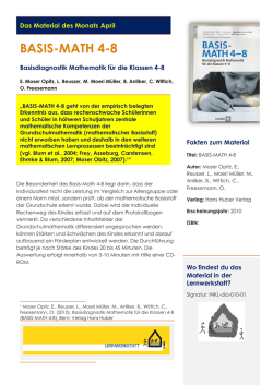 BASIS-MATH 4-8