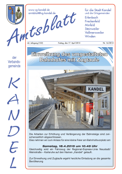 KW 16 - Verbandsgemeinde Kandel