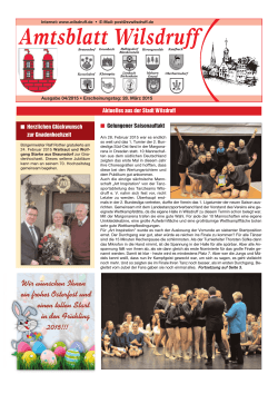 Ausgabe April 2015