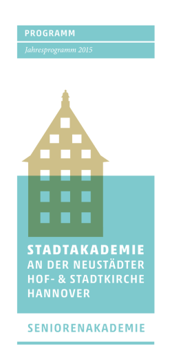 Jahresprogrammheft - Calenberger Neustadt