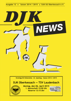 DJK Oberkessach — TSV Laudenbach