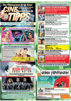 das programm im quadroscope