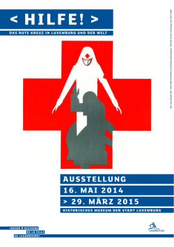 HILFE! > - Croix-Rouge luxembourgeoise