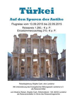Eingeschlossene Leistungen : - Evangelisches Bildungswerk