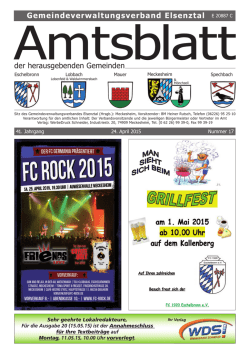 Direktlink zum Amtsblatt 17-2015