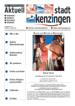 Hilfe in Not Amtliche Bekanntmachungen