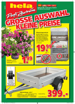 GROSSE AUSWAHL KLEINE PREISE