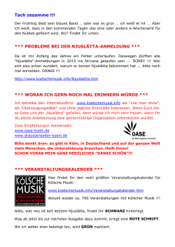 April 2015 - koelschemusik.info