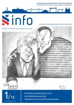 Heft 1/2015 - Schleswig-Holsteinischer Richterverband