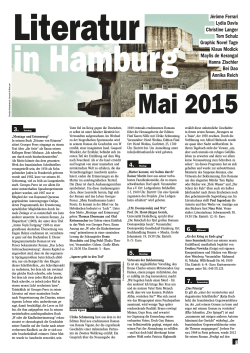 Mai 2015 - Literatur in Hamburg