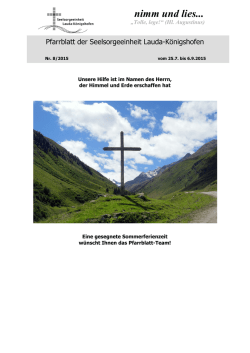 Gottesdienstordnung ()