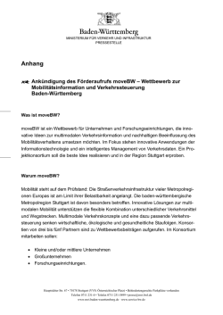 Informationen zu moveBW - Ministerium f&uuml;r Verkehr und Infrastruktur