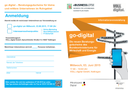 Agenda_go digital-Infoveranstaltung_03.06.2015 in Hattingen