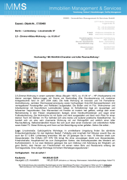 Exposé - IMMS-Immobilien Management & Services GmbH
