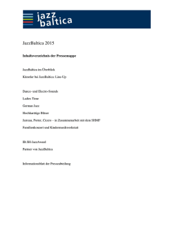 JazzBaltica 2015