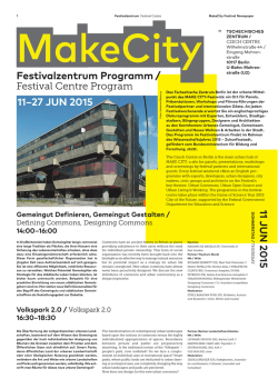 Festival Zentrum Programm PDF