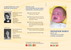 Flyer "Weinende Babys" als PDF hier