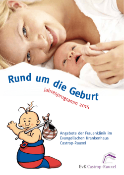 Jahresprogramm 2015