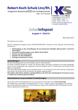 Infopost - Robert-Koch