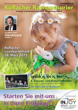 Köflacher Rathauskurier