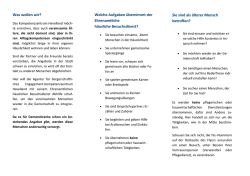 Was wollen wir? - Kompetenzzentrum Havelland