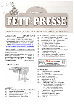 Fett-Presse - Rottaler-Veteranen